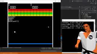 Breakoutを作ってみた 第8回「デモ画面」【プログラミング実況】