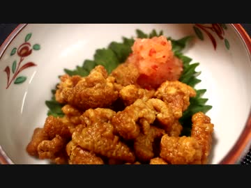 鶏皮ポン酢♪　～ポン酢、紅葉おろし、鶏油の作り方～