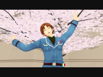 【APヘタリア】 また花が咲くその時まで。 【人力+MMD】