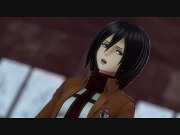 【ＭＭＤ】ミカサで「glow」【進撃の巨人】1080P