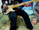 ベースで ＧＵＮＳ Ｎ’ ROSES の You’ re Crazy　を弾きました