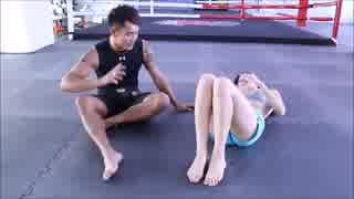 柔軟体操ですがエロすぎ