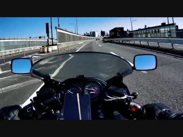 ZZR1100Dのチェストマウント車載動画