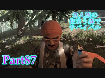 【実況】食人族の住まう森でサバイバル【The Forest】part87