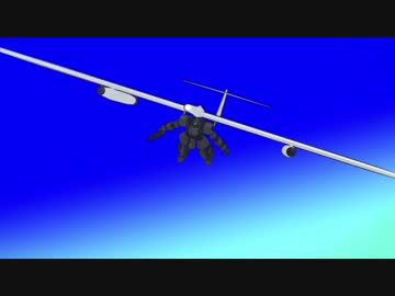 【MMD】天梯子の空戦機 【第2話】