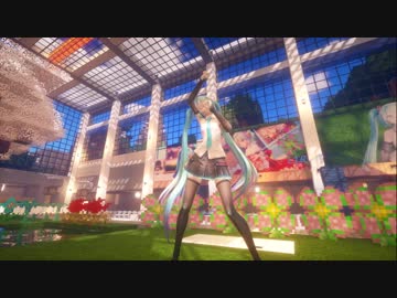 【 MMD X Minecraft】夢地図【1080p】初音ミク