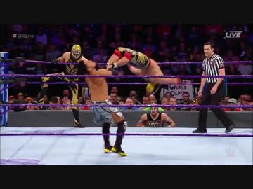 【WWE】戸澤陽&amp;ヒデオ・イタミvsリンセ・ドラド&amp;グラン・メタリック【205Live】