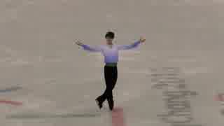 羽生結弦 平昌オリンピックショートプログラム 鳥瞰図風