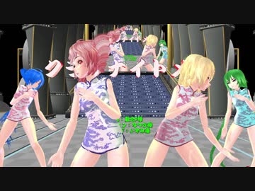 【MMD】クラブナイトメア【リン・テト・娘達】