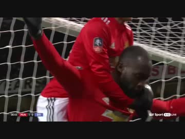 ≪17-18FAカップ準々決勝≫ マンチェスター・ユナイテッド vs ブライトン