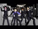 【ドラゴンボールMMD】王子と蟹でBlack Out【サイヤの日】