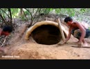 ホモと学ぶ穴倉.Build Underground House