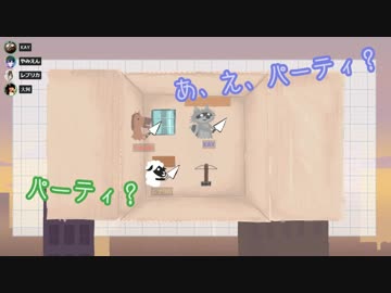 【実況】Ultimate Chicken おっす ～仲良し四人の蹴落とし合いアクションレース～ 3戦目【Ultimate Chicken Horse】