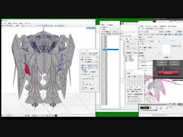 モデリングの動画を作ってみた