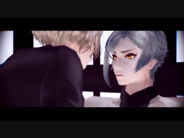 【MMD刀剣乱腐】催花雨【腐向け・髭膝・配布有り】
