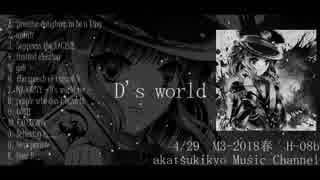 【M3-2018春】攻撃的なVロックサウンド・NEWアルバム『D's world』 CM①【H-08ｂ】