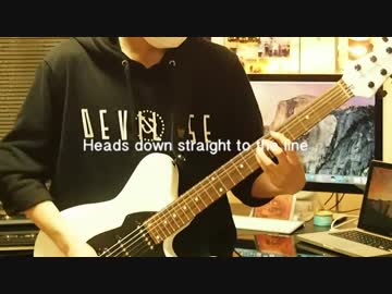 [SHADOWS] Into The Line ギターで弾いてみた