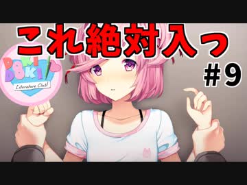 【Doki Doki Literature Club】ギャルゲーで「発狂」#9【ドキドキ文芸部】