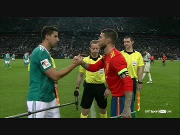 FULL前半 ≪親善試合≫ ドイツ vs スペイン (2018年3月23日)