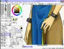 無計画に春麗を初めて描いてみた・着色、完成編