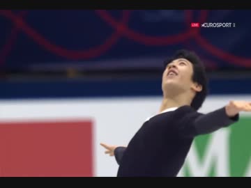 【英ユロスポ実況】ネイサン・チェン 世界選手権2018 FS