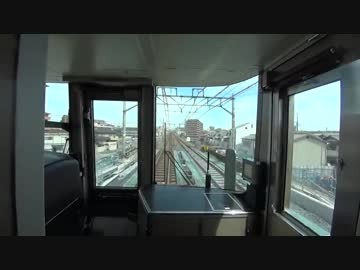 阪和線_先頭車眺望_鳳→天王寺_区間快速