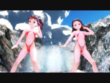 [MMD]『オツキミリサイタル』やよい・伊織