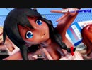 【MMD艦これ】白露型でDEEP BLUE TOWNへおいでよ　新妻コスプレVer.　歌詞つき