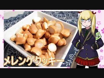 【NWTR食堂】メレンゲクッキー【第46羽】