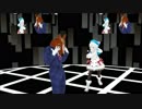 【MMD】シロ&ばあちゃるでBadApple!!