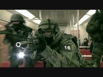フィンランド軍憲兵隊による対テロ戦闘を想定したビデオ