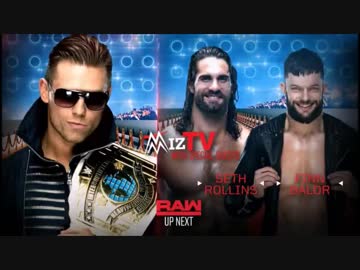 【WWE】今週のICタイトル戦線 TV【RAW 3.26】