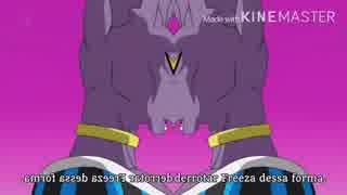 ドラゴンボール超 5話のバトルシーン   左右対称