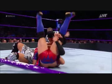 【WWE】バディ・マーフィーvsTJPvsカリストvs戸澤陽【205Live】
