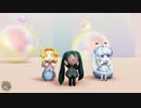 [MMD] 　ストロボナイツ　(はちゅねミク、ねんど雪ミクさん2018、ぬがもんありす）　1080p　　2018年度版