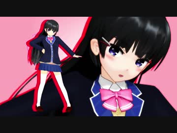 【MMD】お宮式磯風改変『月ノ美兎(もどき)ver1.00』【Girls】(1080p)