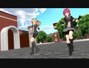 【MMD／艦これ】 鬼怒改二と阿武隈改二でおどりゃんせ