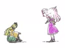 【東方手描き】摩多羅隠岐奈 、花見に行く