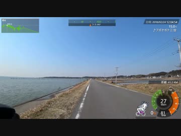 [自転車]BBBASEで行く霞ヶ浦一周 後半