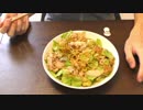 『焼きそばをたしなむ』20代男子の調理場