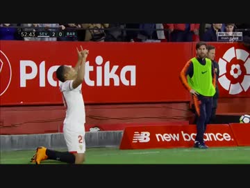 ≪17-18ラ・リーガ：第30節≫  セビージャ vs バルセロナ