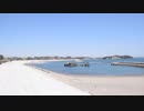 宮城県七ヶ浜町　菖蒲田浜漁港付近