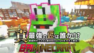 【日刊Minecraft】真・最強の匠は誰か！？絶望的センス4人衆がMinecraftをカオス実況第二十八話！