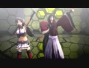 【刀艦乱舞】和泉守と長門で『パンダヒーロー』【ＭＭＤ】
