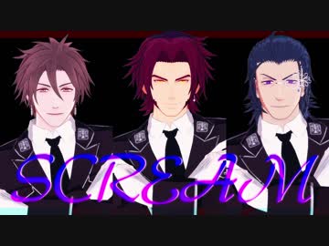 【MMD刀剣乱舞】SCREAM【三名槍】1080p対応