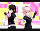 MMD艦これ　時雨と春雨にスイートマジックを踊ってもらった