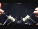 [音フェチ] 紙やすり筒#400(細目) × ステンレス耳かき [ASMR]