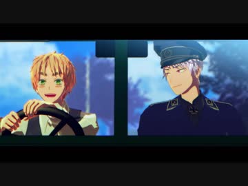 【APヘタリアMMD】パンケーキ大好きふびんず【CMトレス】