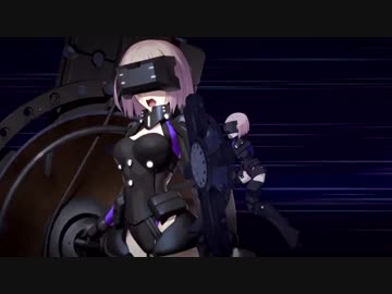 【FGO】マシュ 新宝具　オルテナウス霊衣開放＋EXモーション【Fate/Grand Order】