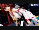 【MMD艦これ】金剛4姉妹でNo title　ミニスカVer　歌詞つき